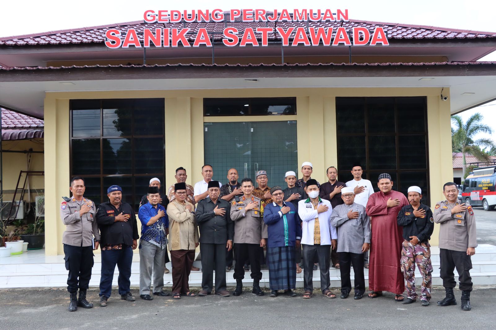 Kapolres Asahan Gelar Pertemuan dengan MUI dan Gabungan Aliansi Ormas Islam Kab Asahan