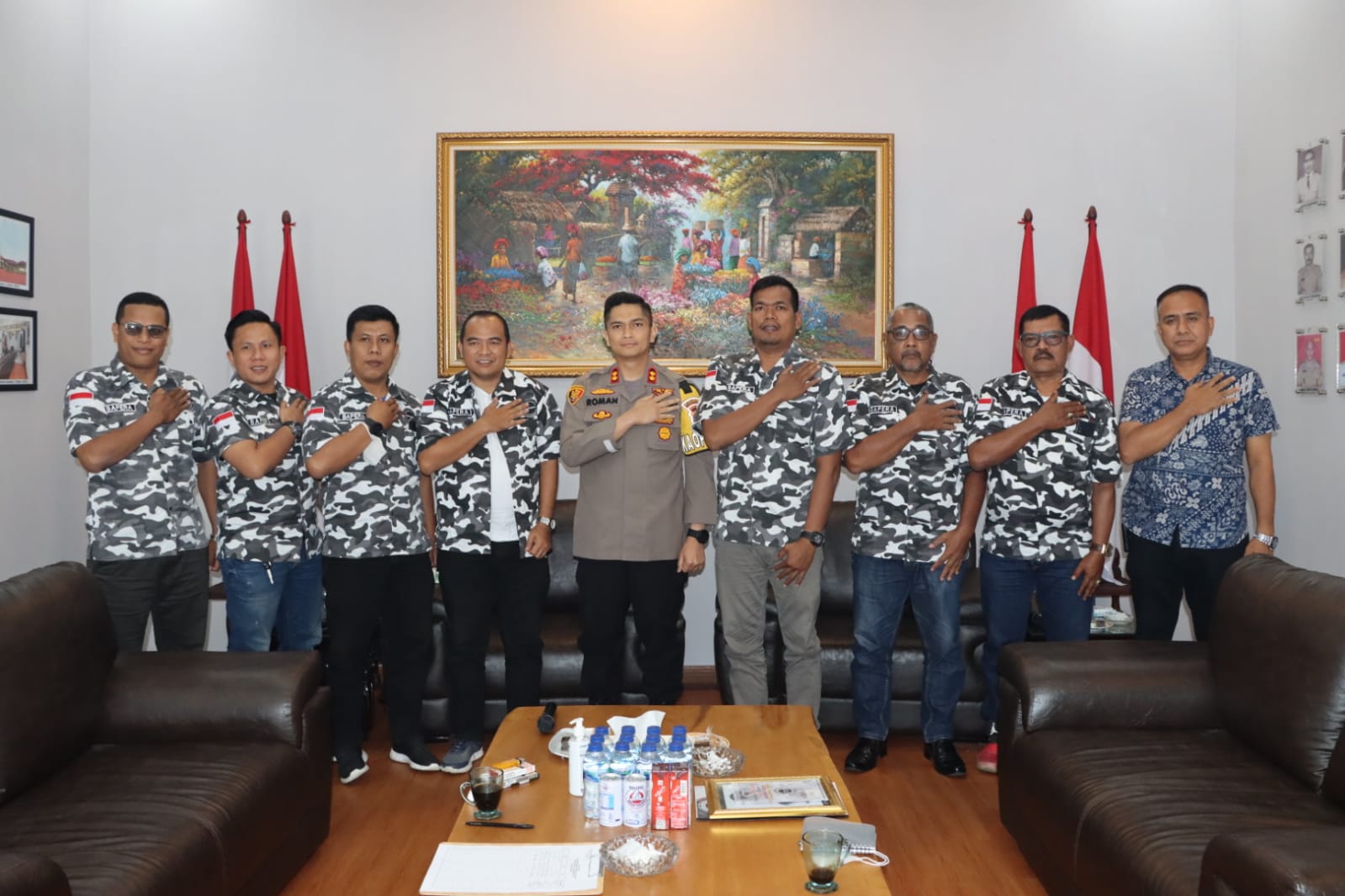 Jalin Silaturahmi dan Sinergitas, Kapolres Asahan Gelar Pertemuan dengan Pengurus BAPERA Asahan