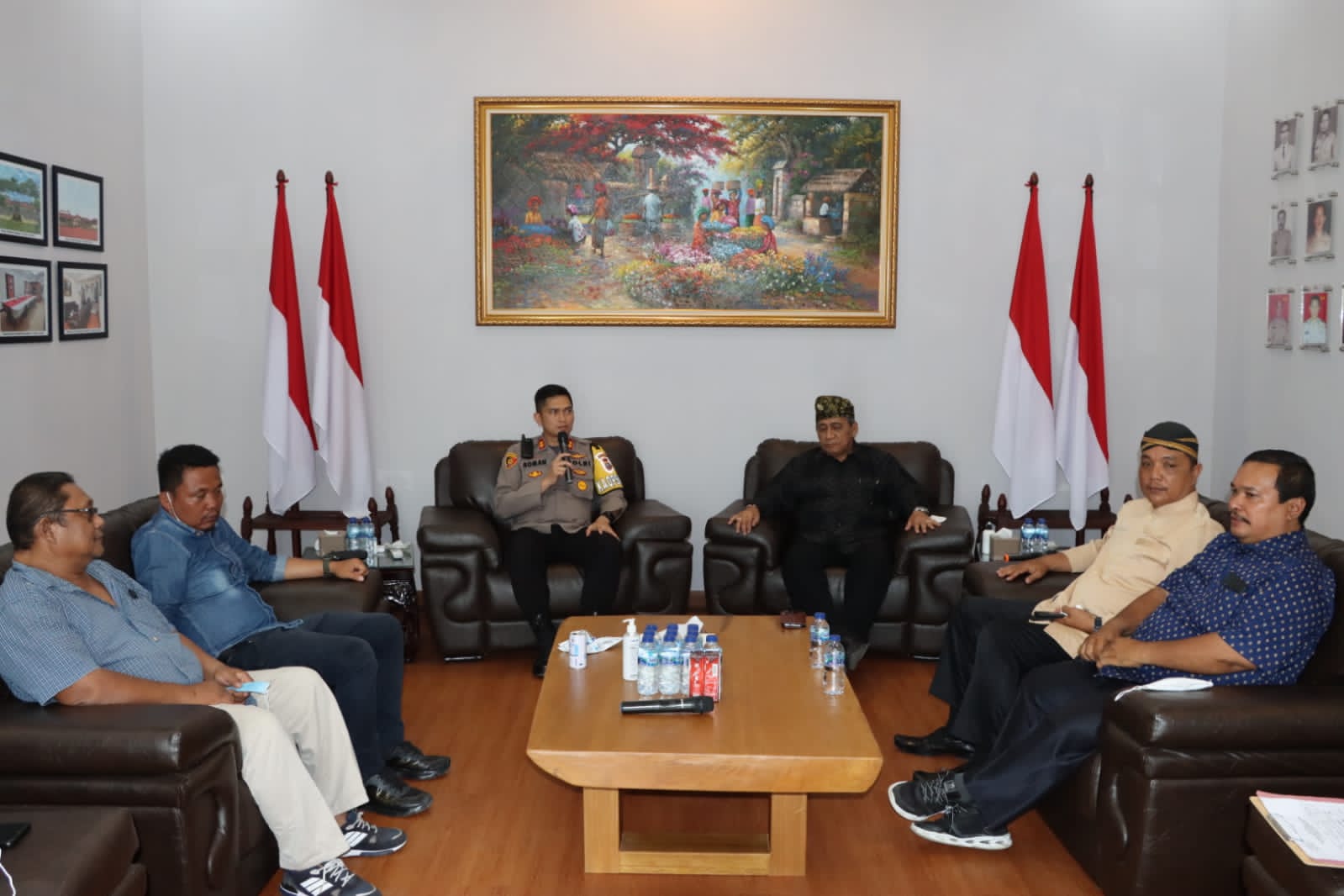 Kapolres Asahan Terima Kunjungan Silaturahmi dari Forkala Kab. Asahan