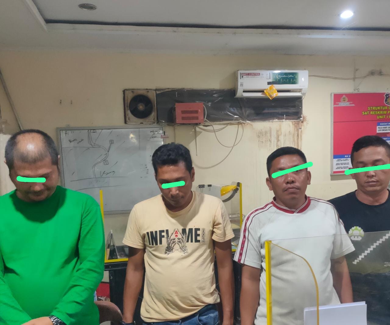 Oknum Kades Dkk di Paluta Diciduk Polres Tapsel
