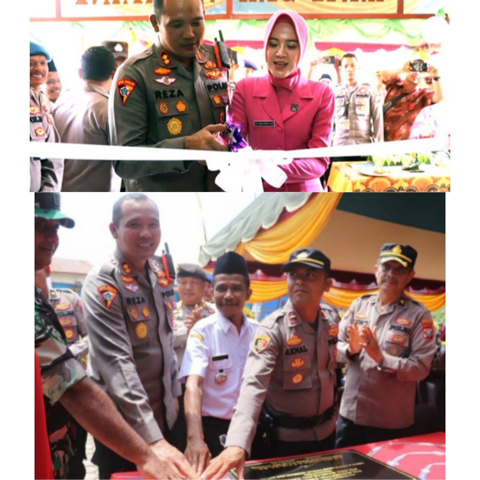 Kapolres Madina Resmikan Polsubsektor Sinunukan 