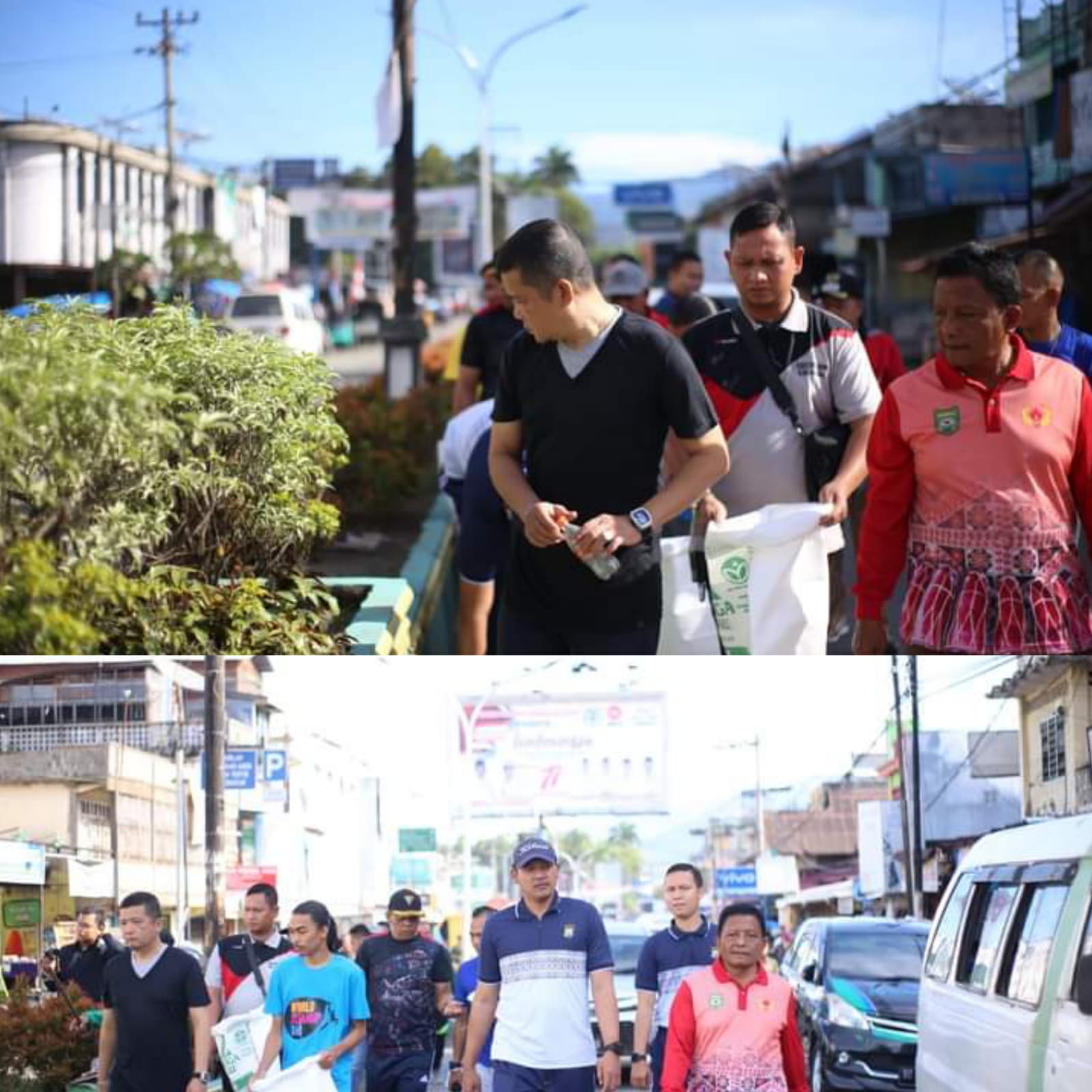 Ketua DPRD Madina Bersama Asisten III Buka Kegiatan Cleanup Day dan Pilah Sampah