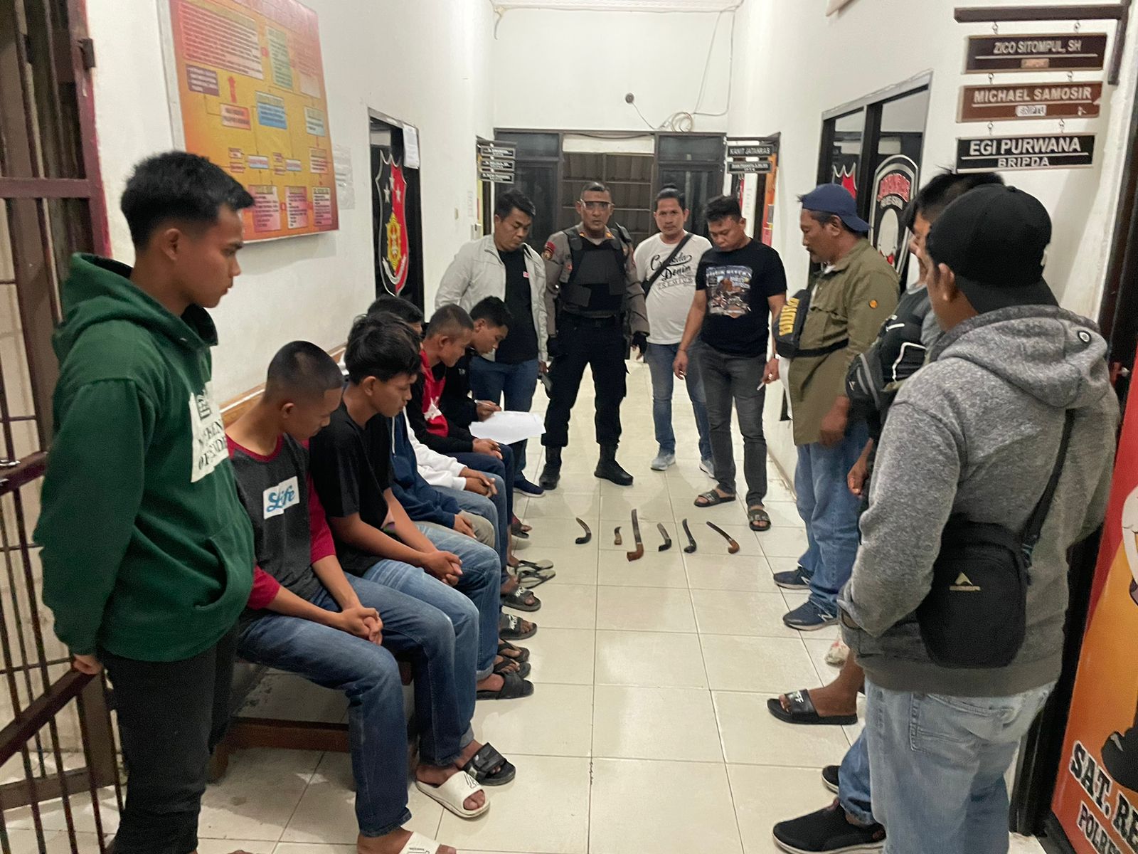 Polres Asahan Amankan Tujuh Remaja yang Buat Video Be