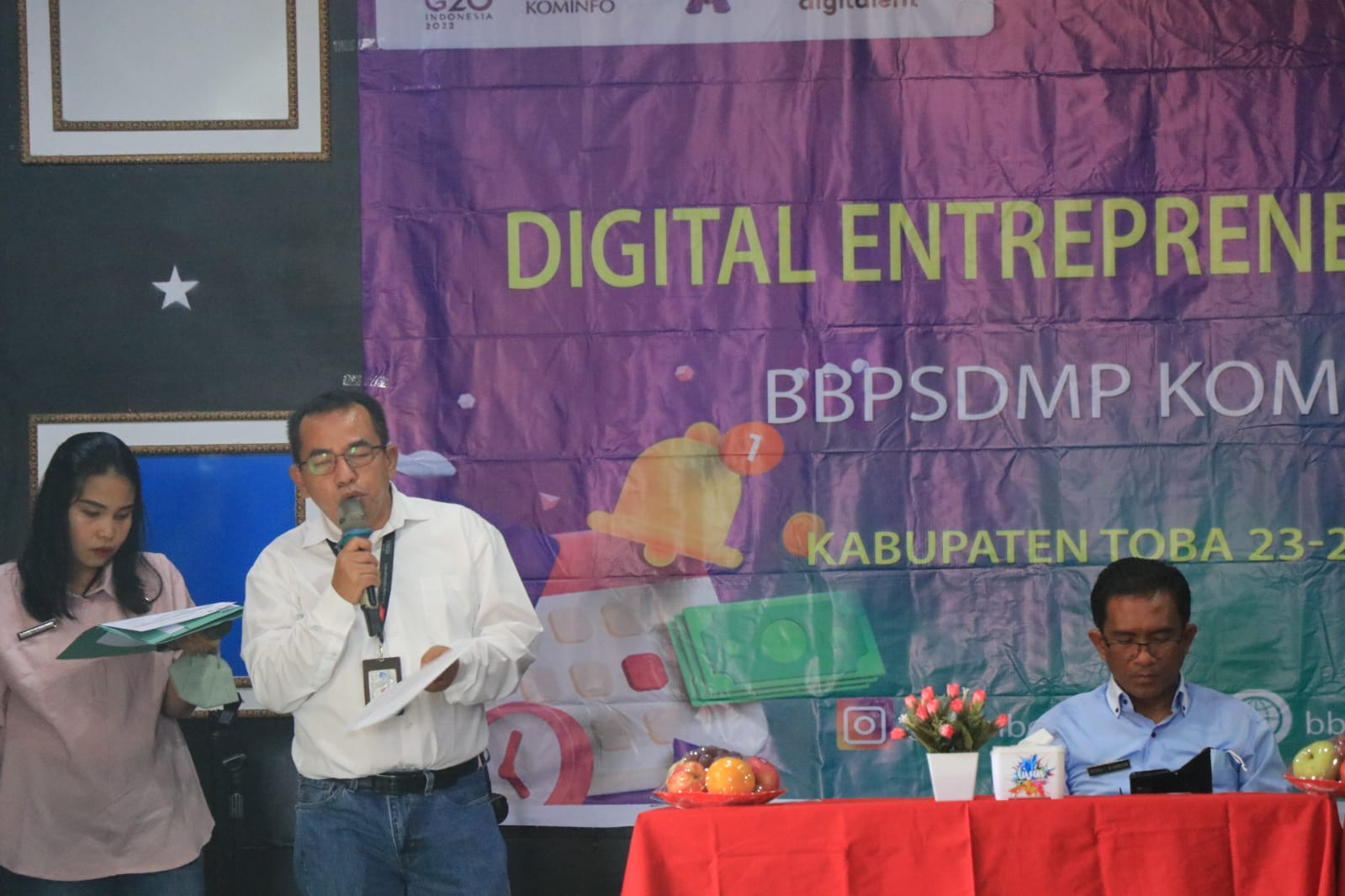 BBPSDMP Kementerian Kominfo Medan Ajak Penggiat Usaha Toba Memanfaatkan Digitalisasi Dan Inovasi Dalam Mendukung UMKM