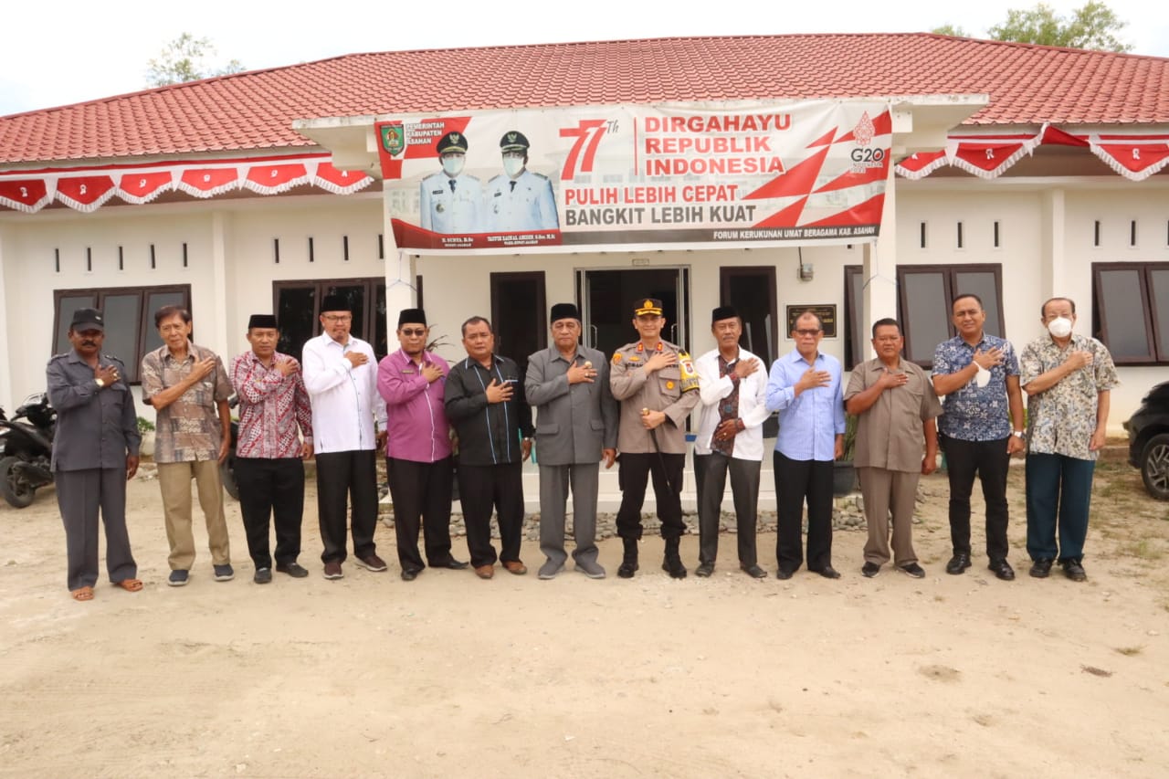 Kapolres Asahan Silaturahmi ke Kantor FKUB Asahan