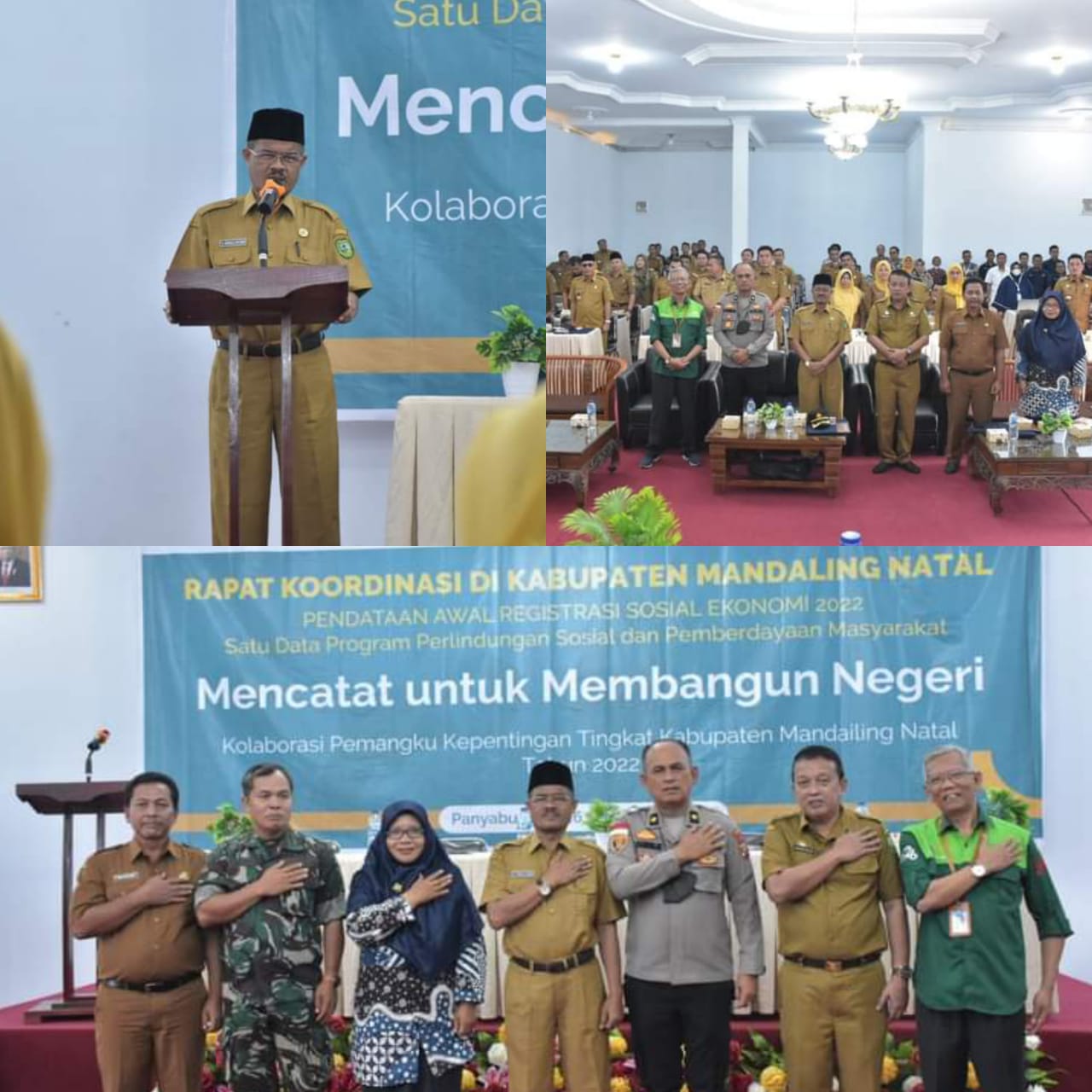 Buka Rapat Pendataan Awal Regsosek 2022, Sekda Minta Camat Berikan Data Akurat