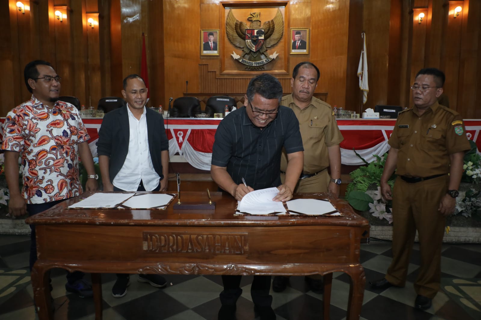 Wabup Asahan Ucapkan Terimakasih Atas Pendapat Akhir Fraksi DPRD Asahan Terhadap Ranperda Perubahan APBD Asahan Tahun 2022