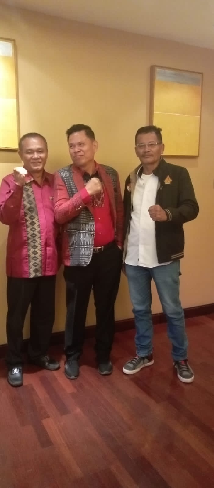 SILATURAHMI TIGA TOKOH KOMUNITAS ETNIS SUMUT