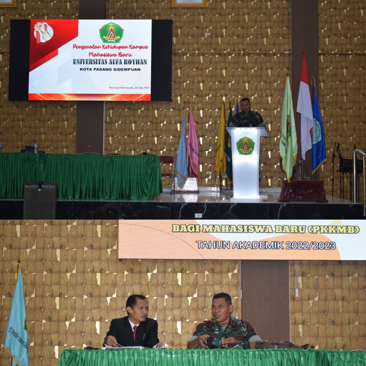 Kodim 0212/TS Beri Pembekalan Bela Negara kepada Mahasiswa Baru UNAR
