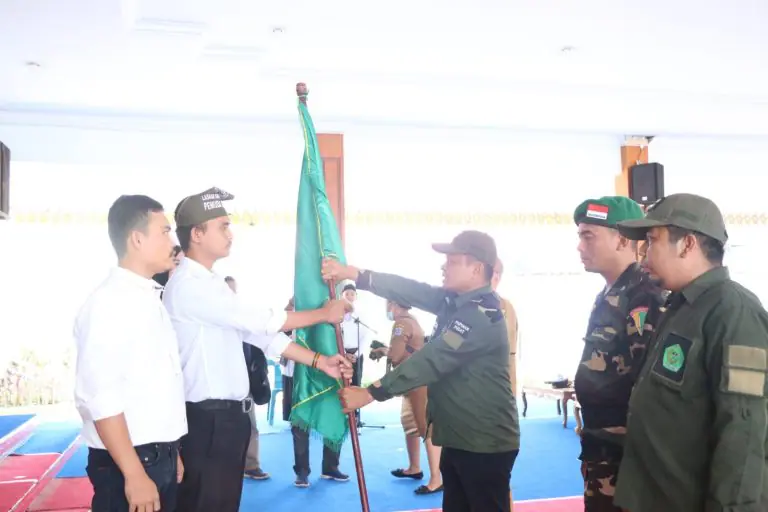 Marwan Azhari Harahap Lantik Pengurus PC Pemuda Tabagsel Kota Binjai
