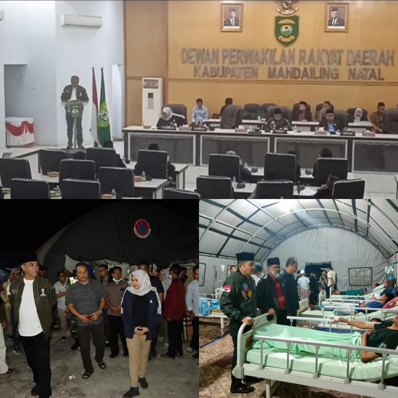 Saat Paripurna,Bupati dan Ketua DPRD Madina Tak Sempat Ganti Baju Resmi, Hasil Kesepakatan dan Update Perkembangan