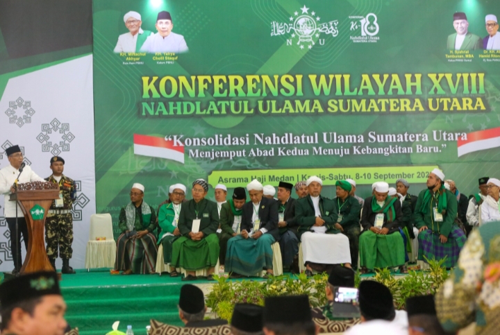 Hadiri Konferwil XVII NU Sumut, Ijeck Harap Ulama Terus Dampingi Umara di Sumut