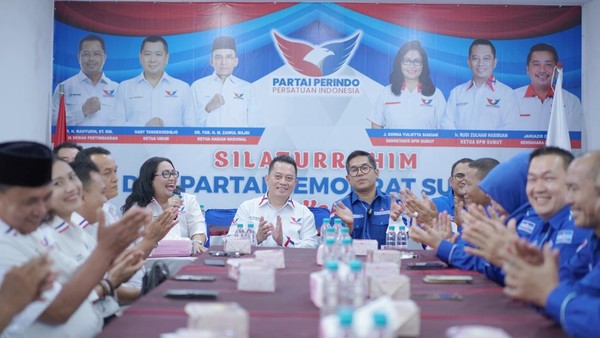 Silaturrahmi ke  Perindo, Ini Pernyataan Tegas  Lokot  Nasution