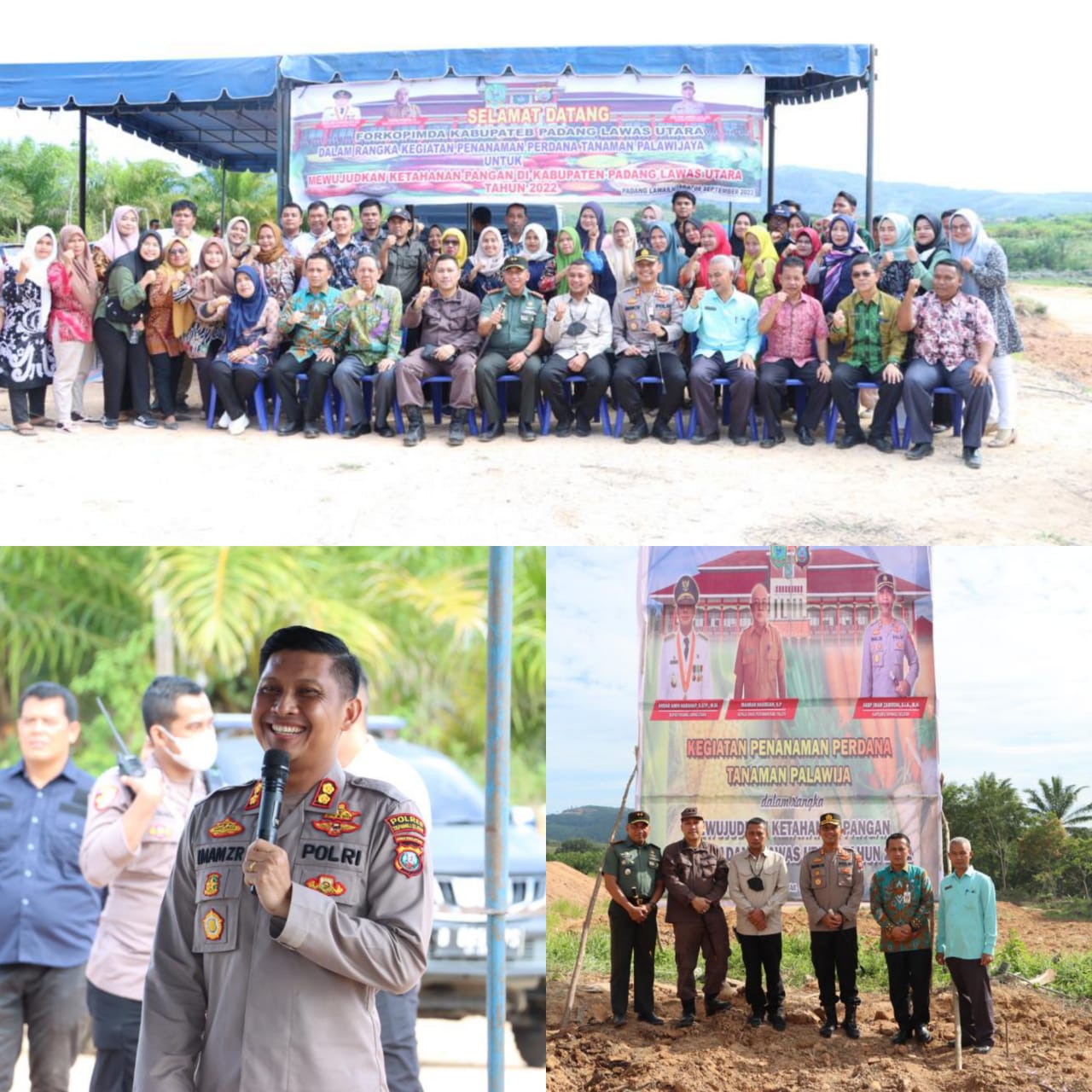 Dukung Kebijakan Pemerintah, Polres Tapsel Dipastikan Ikuti Lomba Ketahanan Pangan
