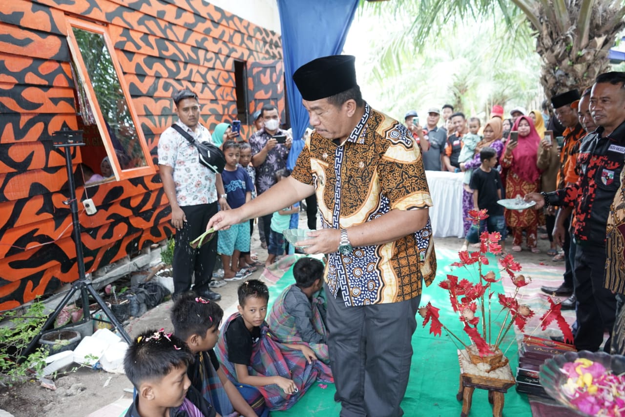Wabup Asahan Hadiri Bakti Sosial Pemuda Pancasila Ranting Sei Dua Hulu