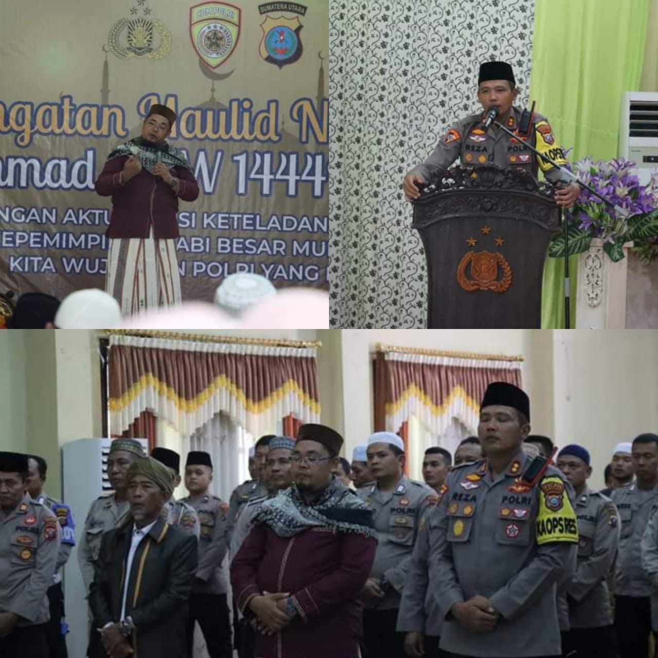 KAPOLRES MADINA AJAK PERSONIL TELADANI AKHLAK RASULULLAH DALAM PELAKSANAAN TUGAS