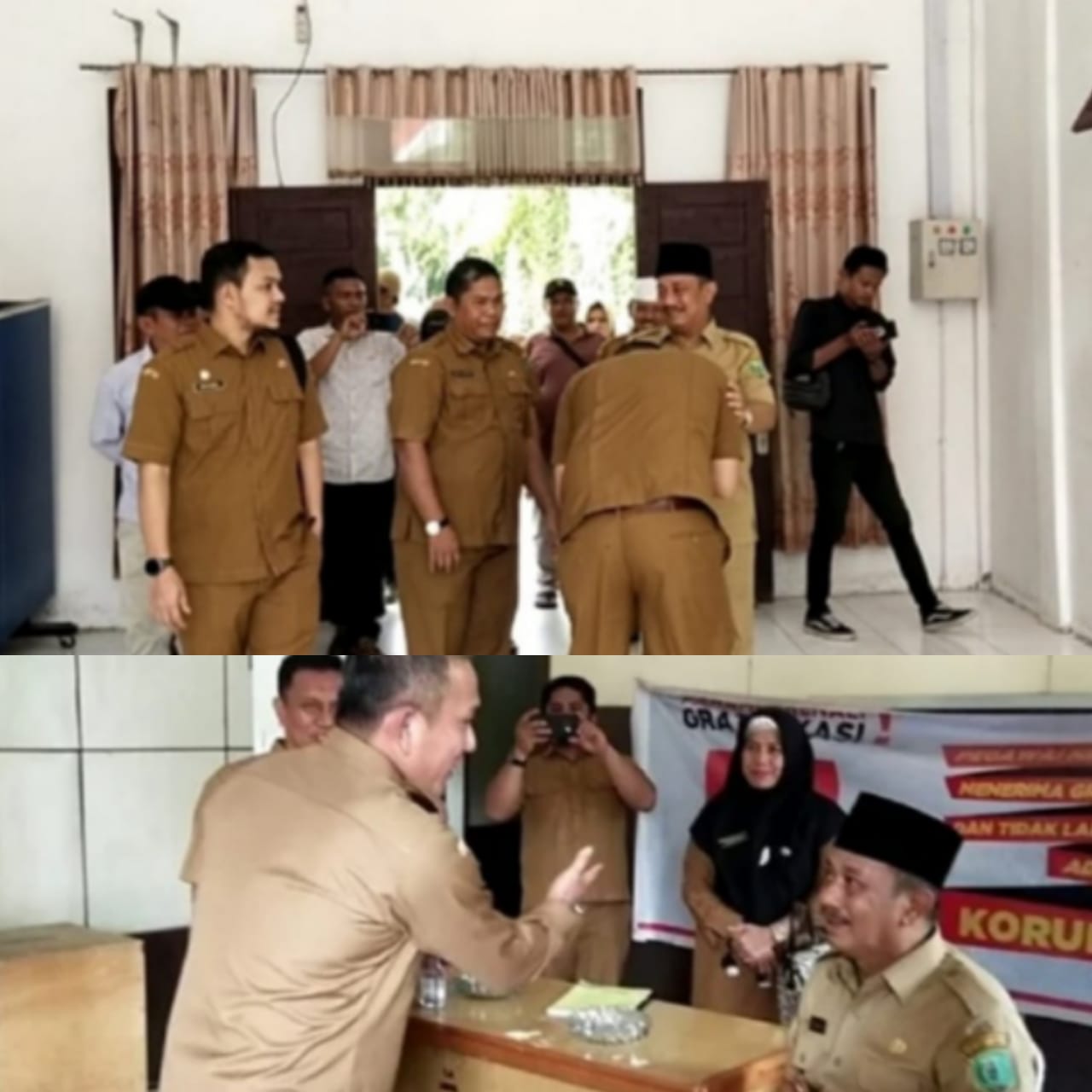 Bupati Palas Kunker Ke Beberapa Kantor SKPD