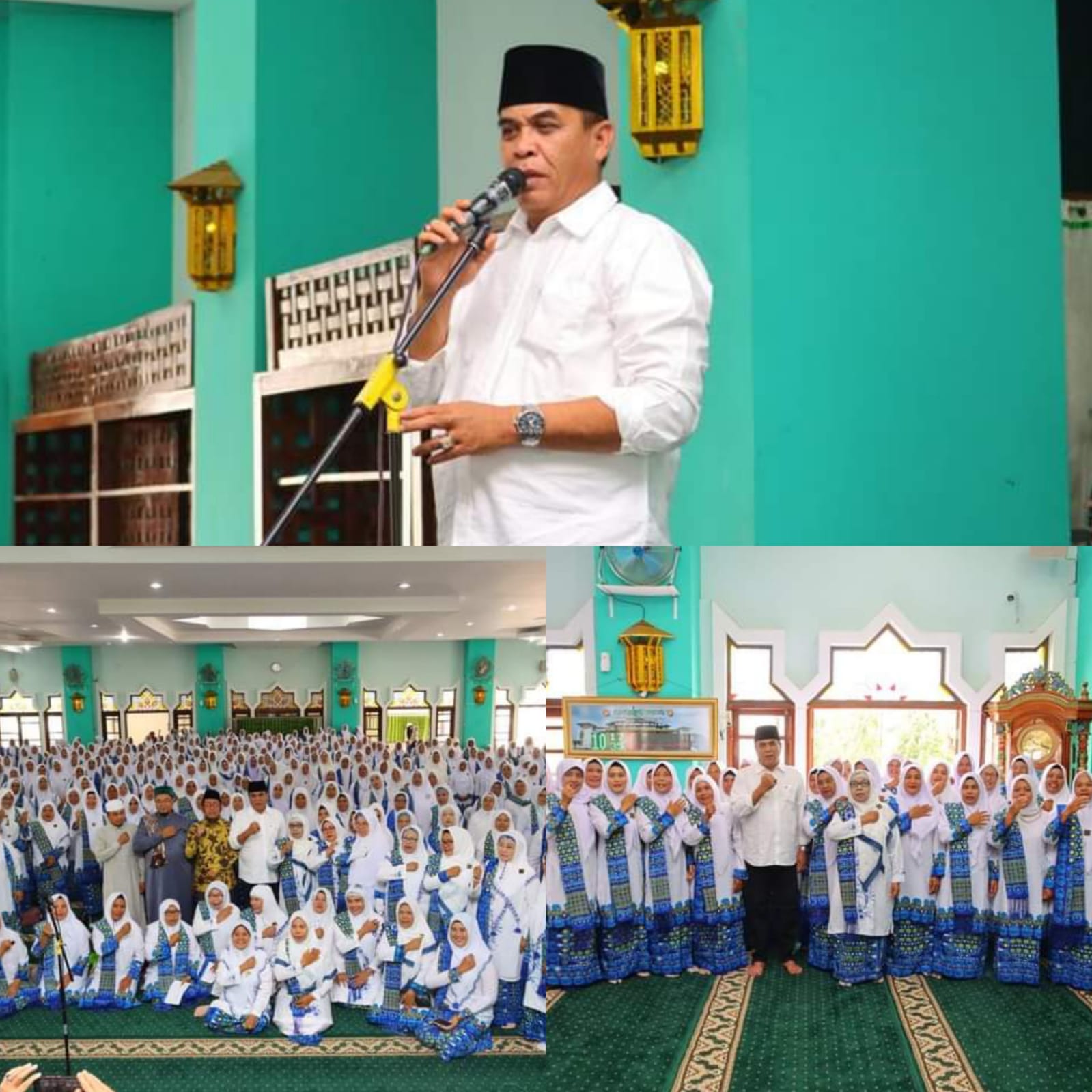 Bupati Madina Hadiri Peringatan Maulid Nabi Muhammad SAW di Masjid Agung Nur Ala Nur