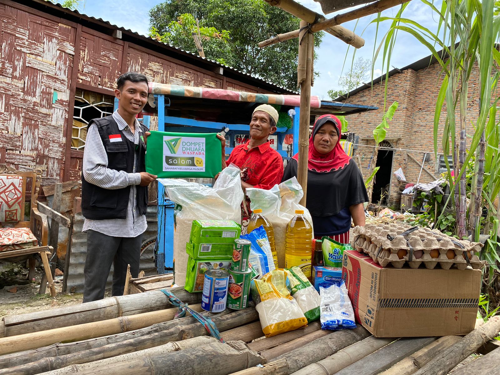 Lewat Ketuk Pintu Mustahik, DD Waspada Penuhi Kebutuhan Pangan Selama Satu Bulan