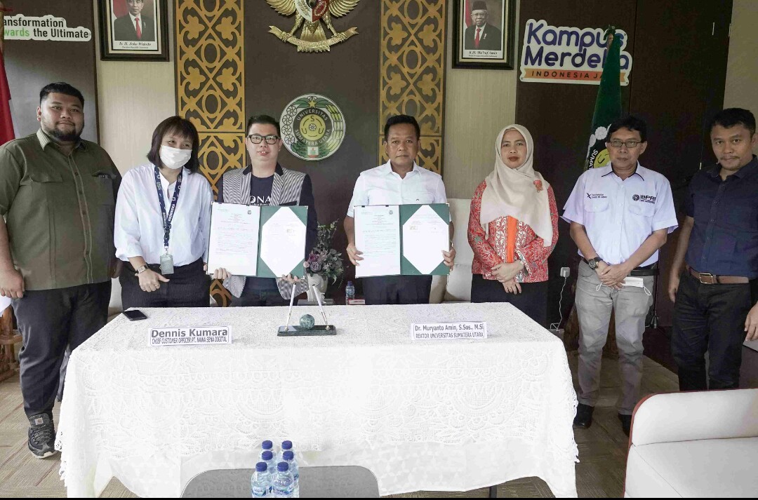 Perkuat Ekosistem Bisnis, Bhinneka dan Universitas Sumatera Utara Jalin Kemitraan melalui e Procurement Marketplace, Aronawa.com