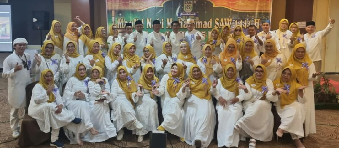 Perayaan Maulid Lintas Alumni SMA Negri 6 Medan Sukses, Alumni dari Jerman dan Jakarta Hadir