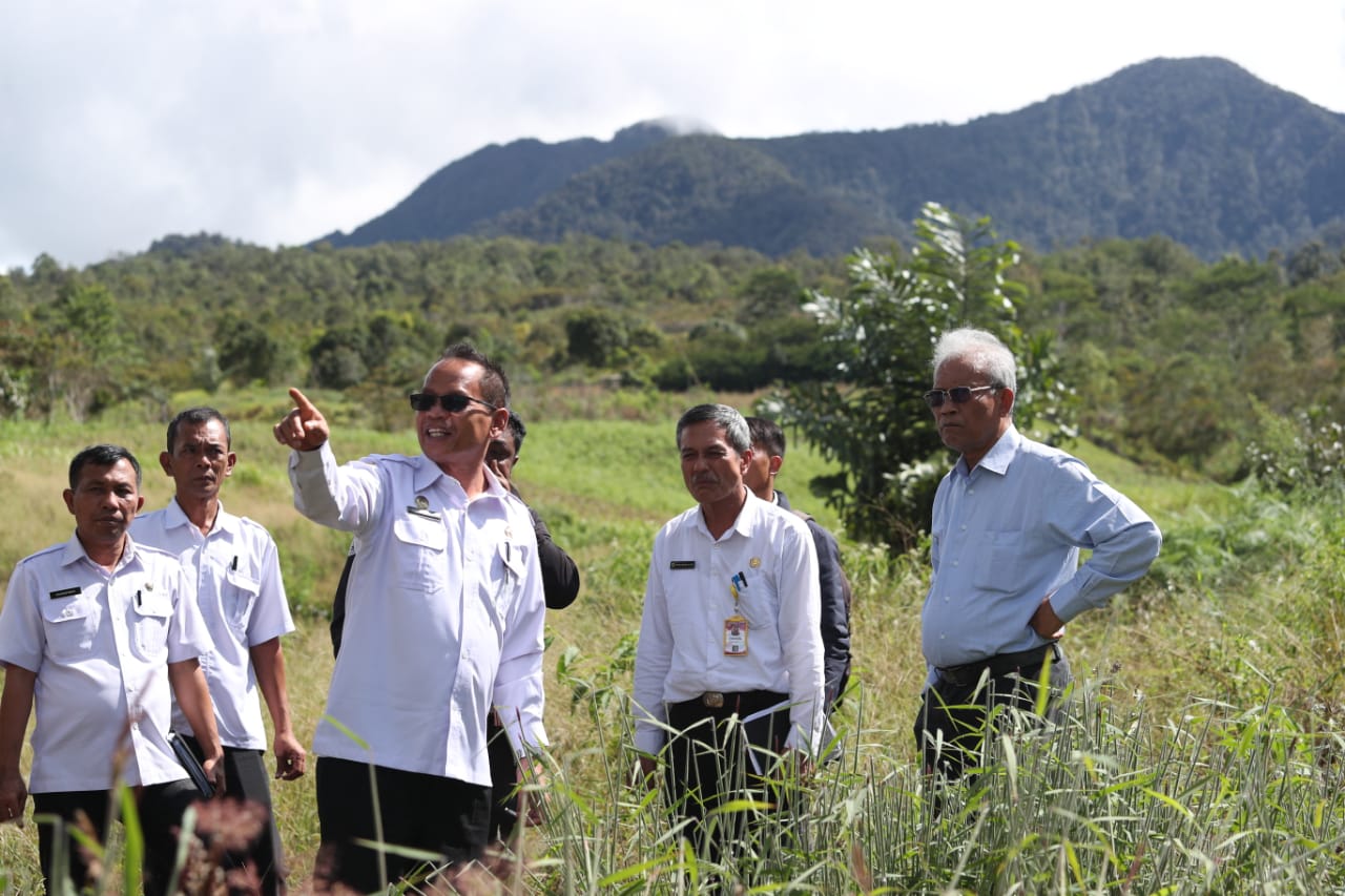 Lima Puluh Hektar Areal Lahan Untuk FOOD ESTATE Tahap Awal Di Kab.Pakpak Bharat Segera Dikerjakan