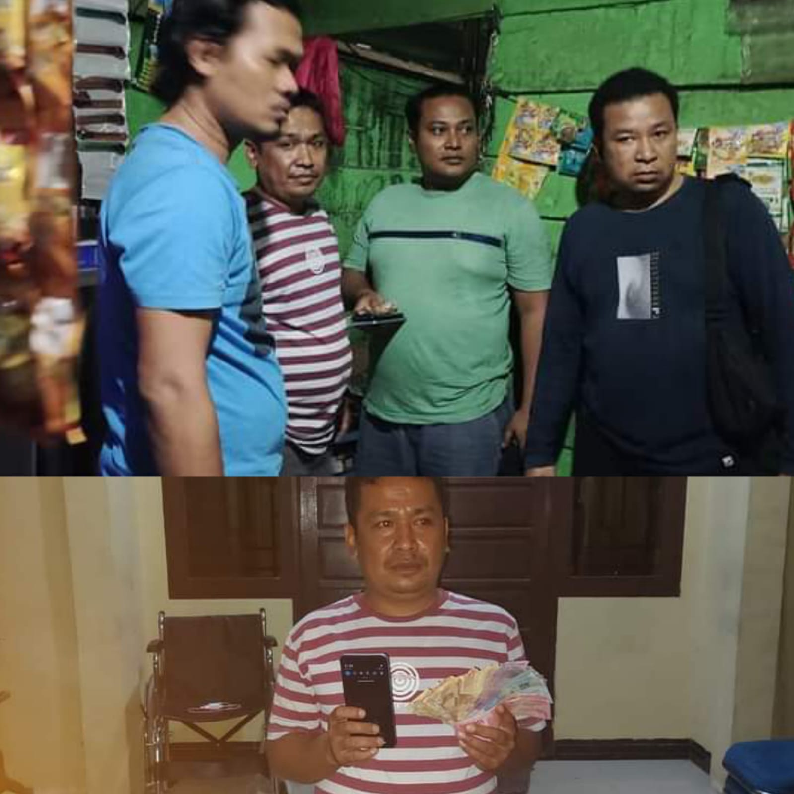 POLRES MADINA,BERHASIL AMANKAN RH SAAT MAIN JUDI KIM ONLINE