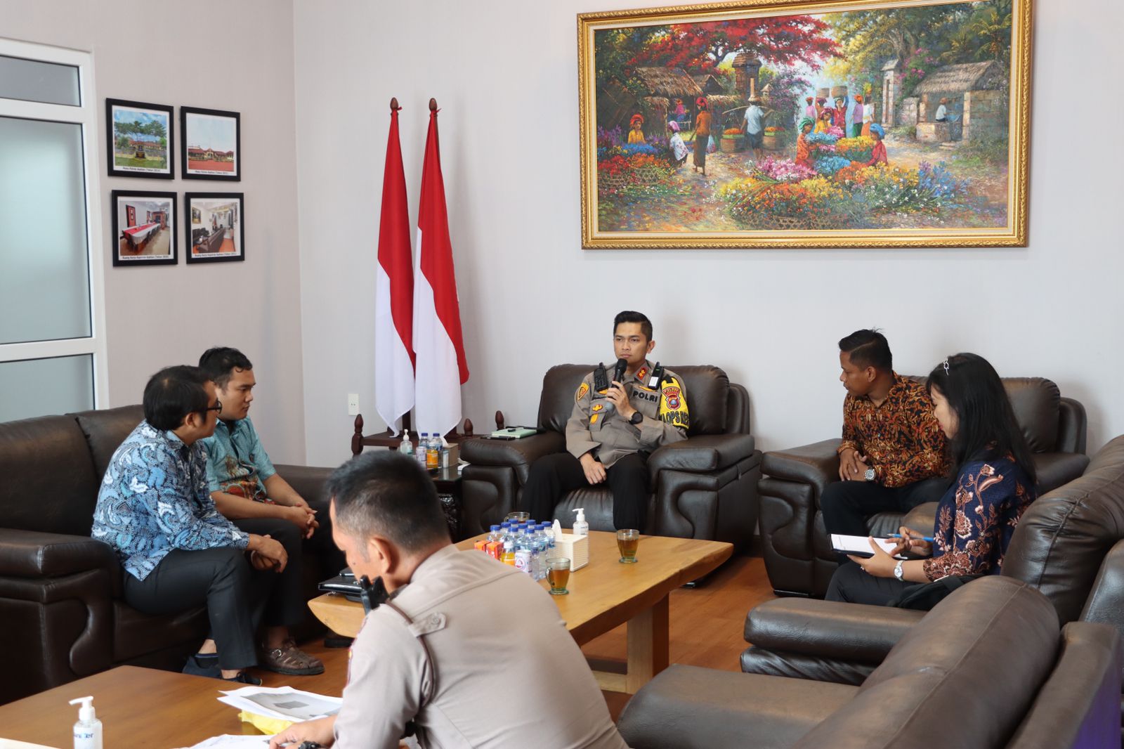 Jalin Silaturahmi dan Sinergitas, Kapolres Asahan Tatap Muka dengan Pengurus Janapati Asahan.