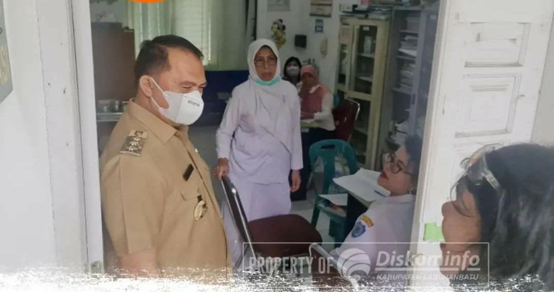 Bupati Labuhanbatu Sidak di Puskesmas Kota Rantauprapat Cek Sarana dan Prasarana