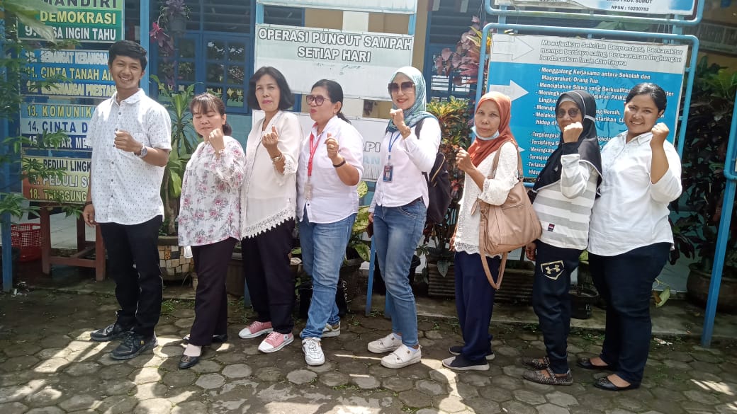 Kepsek SDN No 101732 Sunggal Siap Bekerjasama Dengan NGO TOPAN - AD Deli Serdang