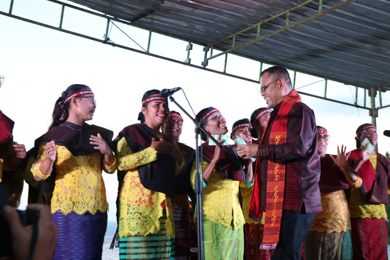 Bupati Toba Apresiasi Geliat Desa Wisata, Meat Art Festival  2022