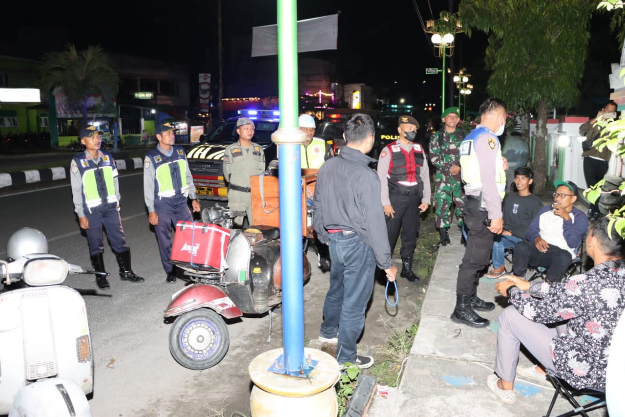 Petugas Gabungan di Asahan Gelar Patroli Skala Besar, Berikan Rasa Aman Masyarakat