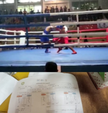 Porprov-Su 2022 Tercoreng,Emas Padangsidimpuan DiNodai Wasit Cabor Tinju