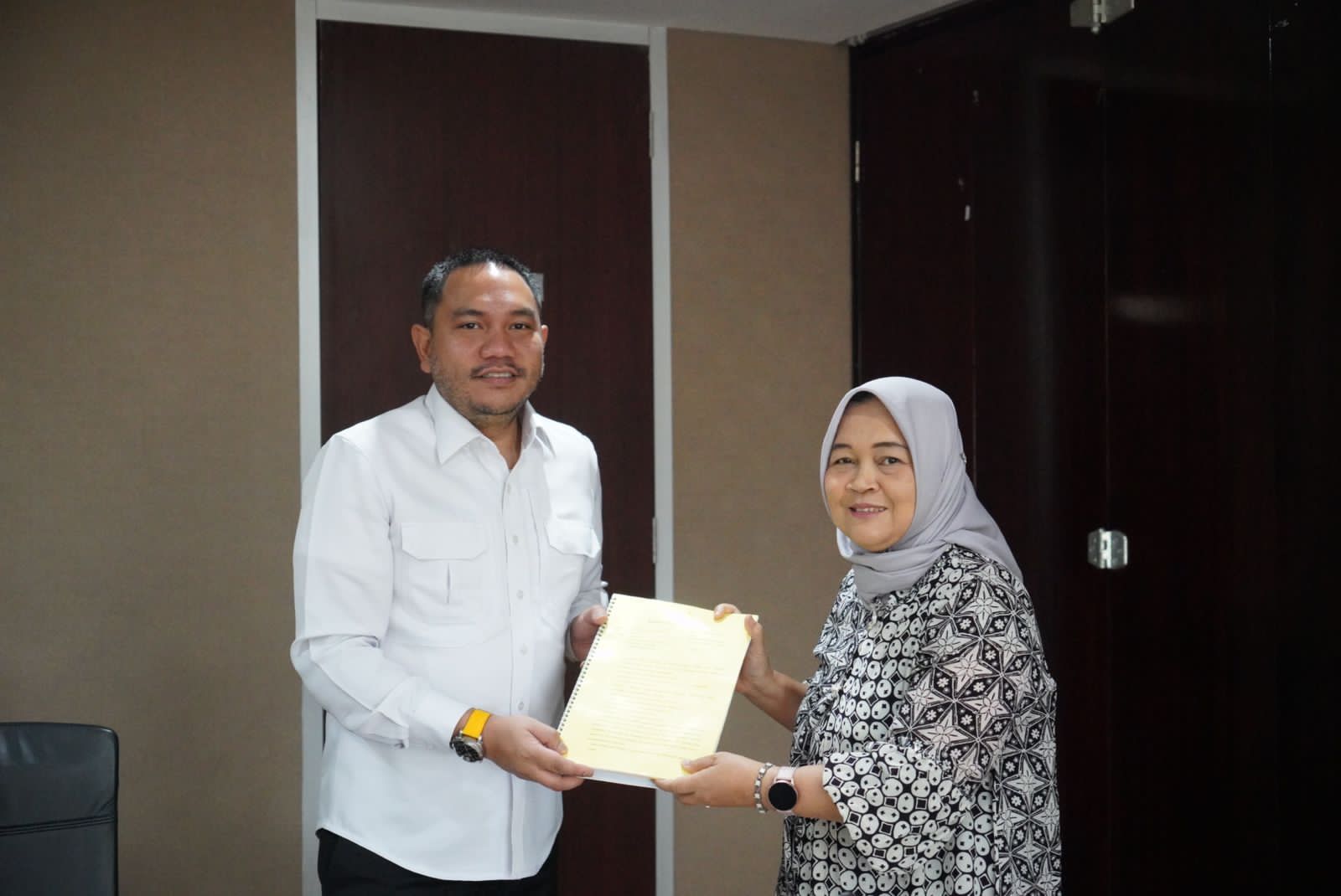 Bupati Pakpak Bharat Kunjungi Kemenko Marves Memaparkan Progres Pekerjaan FOOD ESTATE