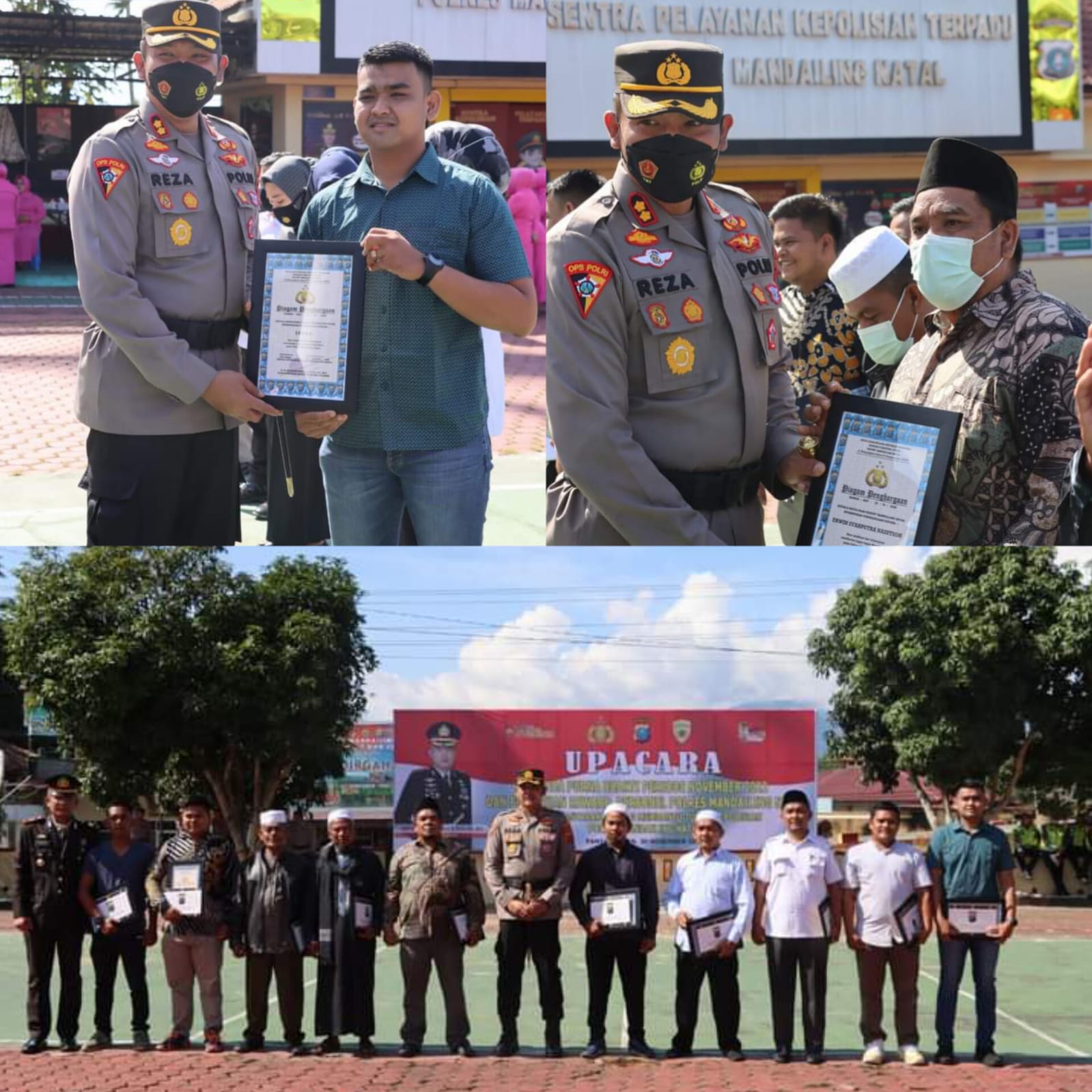 KAPOLRES MADINA BERI REWARD KEPADA MASYARAKAT YANG MEMBANTU TUGAS KEPOLISIAN DALAM MEMBERANTAS NARKOTIKA