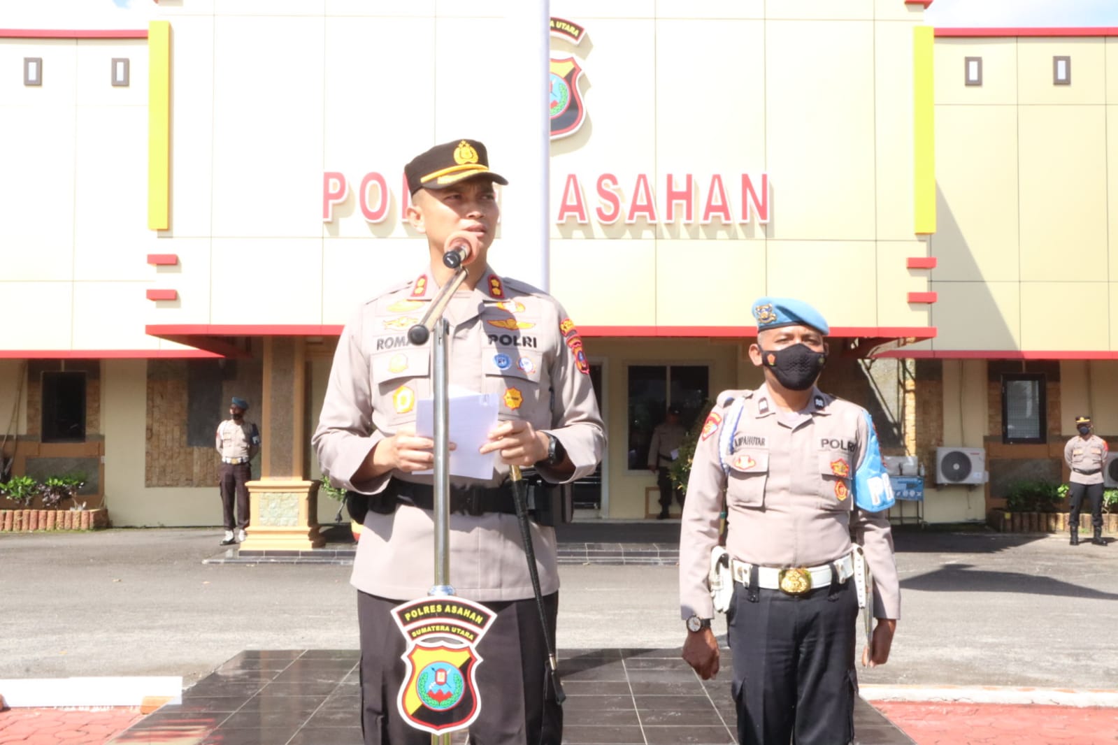 Sertijab Kasat Res Narkoba, Kasat Intelkam dan Kasat Lantas Polres Asahan