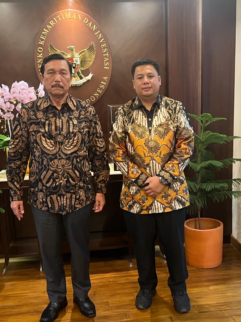 Bupati Samosir Koordinasi ke Kemenko Marves, Luhut Panjaitan : Kerjakan Semua dengan baik dan benar, Jangan Takut!!!