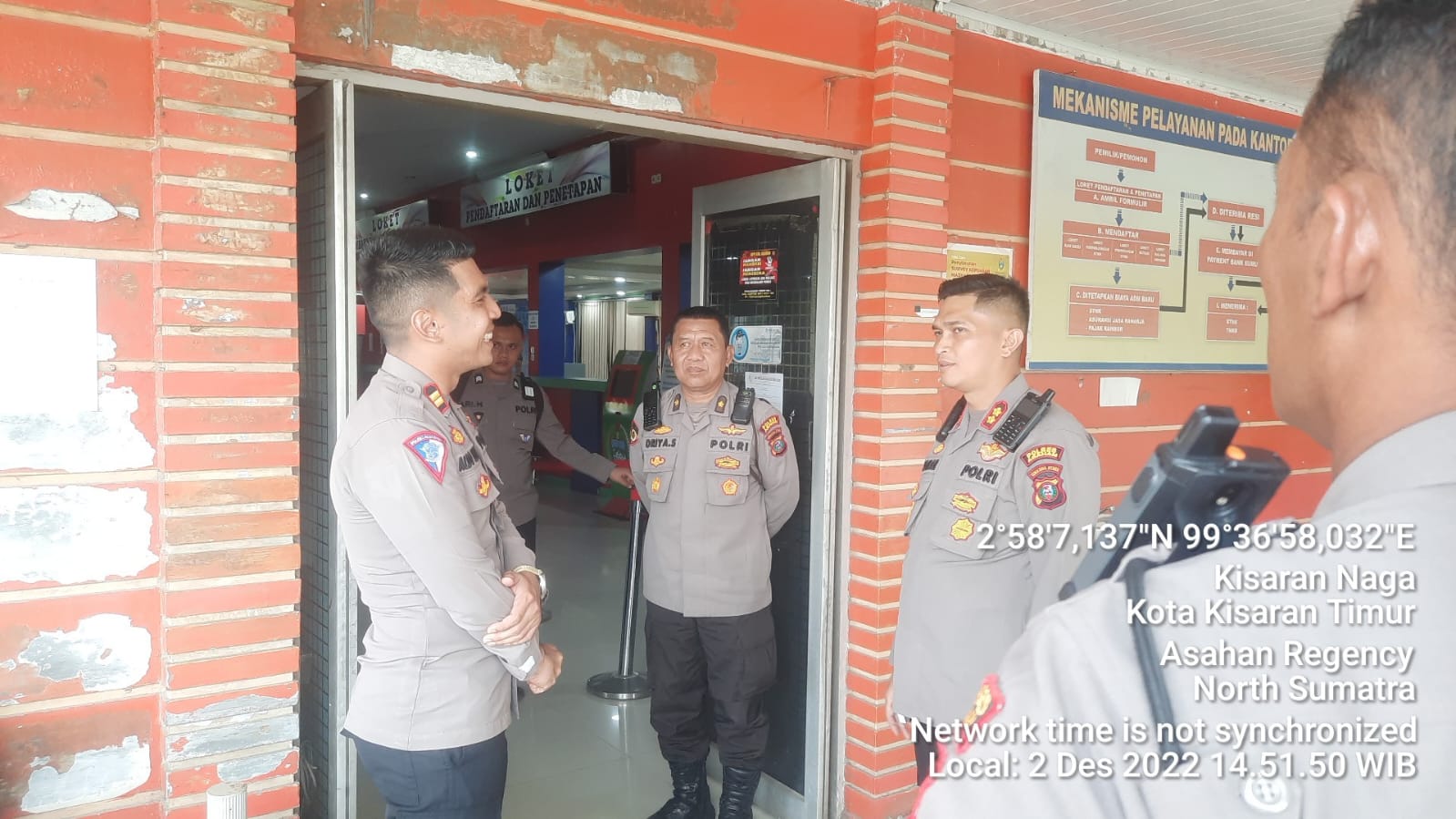 Cek Pelayanan SKCK dan Sidik Jari, Kapolres Asahan Pastikan Pelayanan Maksimal