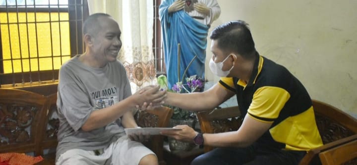 Kasih Sayang Kapolres Tapsel ke Personelnya