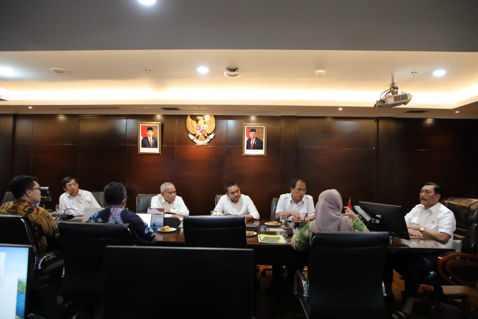 Bupati Pakpak Bharat Temui Menko Marves RI,Laporkan Progres Food Estate