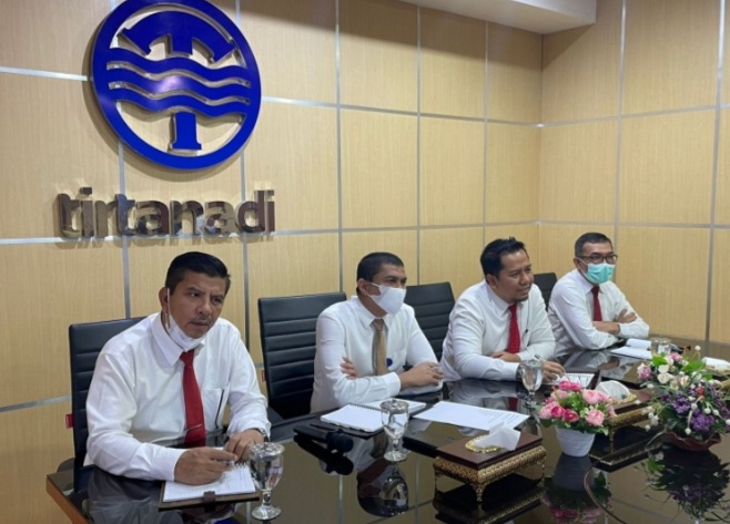 Perumda Tirtanadi SUMUT Mengikuti Opening Meeting Sertification ISO 9001,2015, 