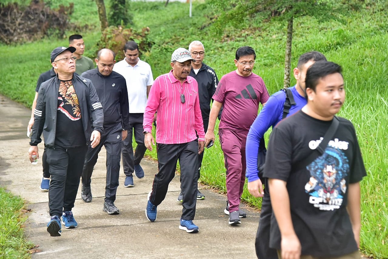 Pastikan Kesiapan PON 2024, Edy Rahmayadi Tinjau Kejurnas Golf Amatir di Royal Sumatera Golf Course
