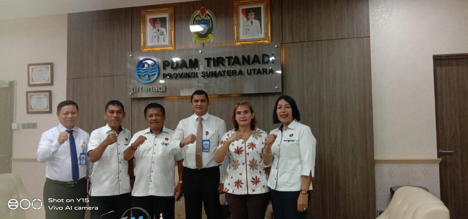 Panitia Natal PWI Sumut 2022 Audiensi ke Dirut Perumda Tirtanadi