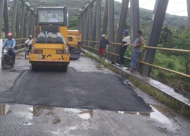 UPT Jalan Jembatan Padangsidimpuan GERCEP Perbaiki Jalan Provinsi