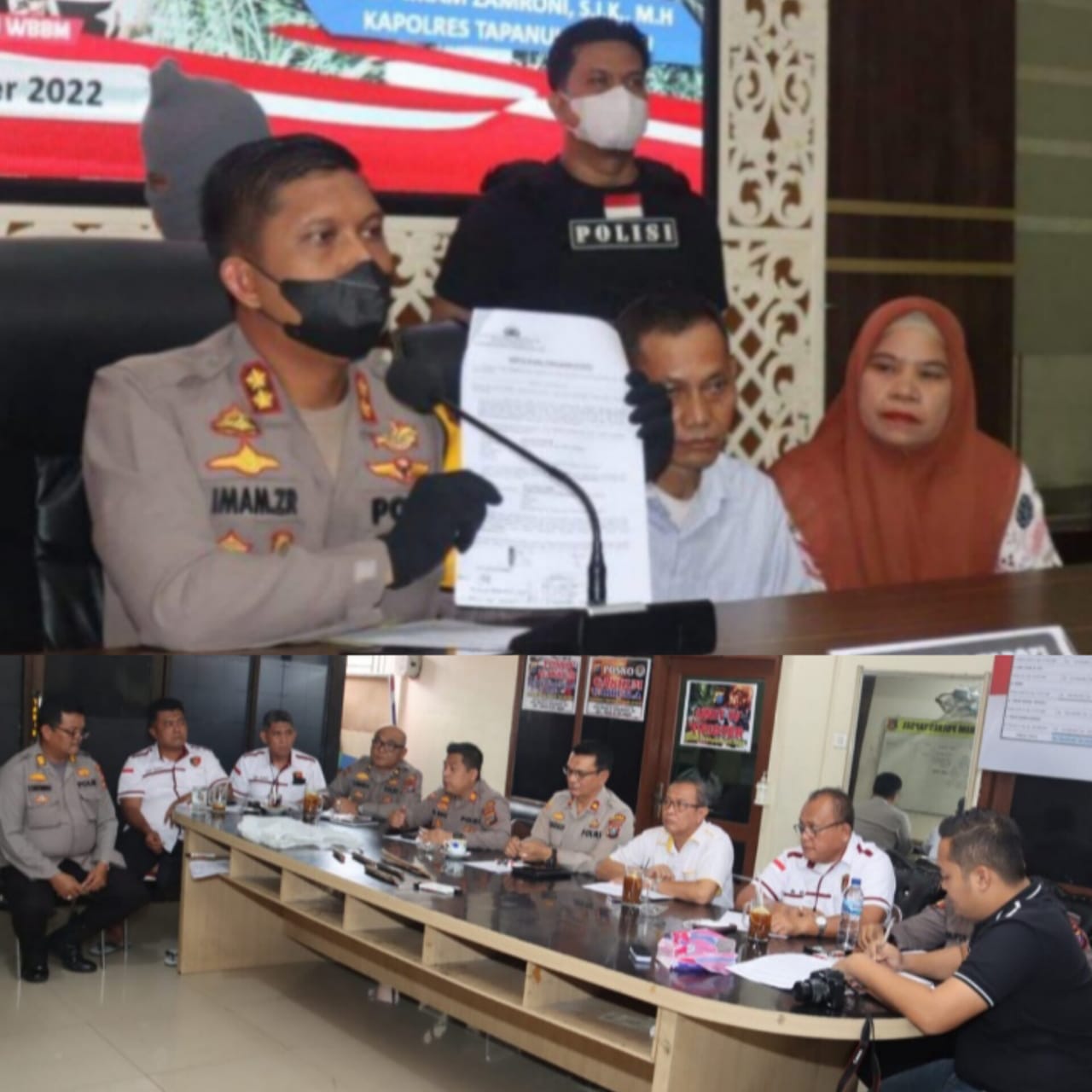 Kapolres Tapsel Penuhi Janji, Empat Penyidik Sah Langgar Kode Etik Profesi Polri