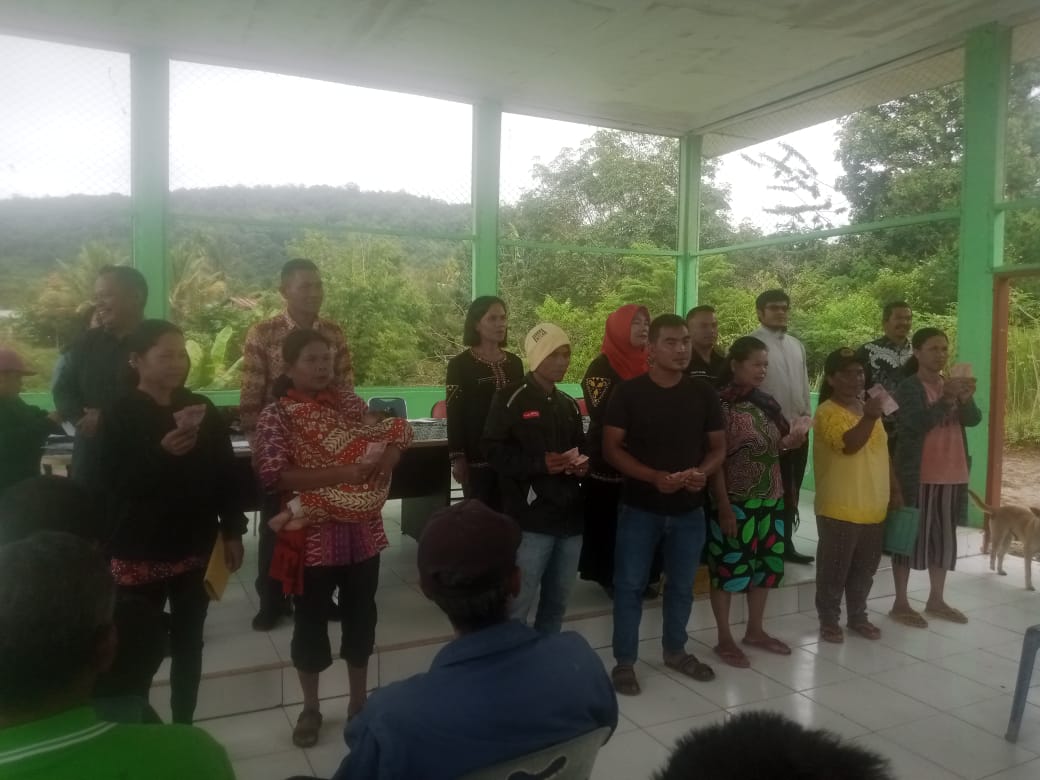 Pemdes Mungkur Saluran Bantuan Langsung Tunai Dana Desa (BLT DD) Tahun 2022