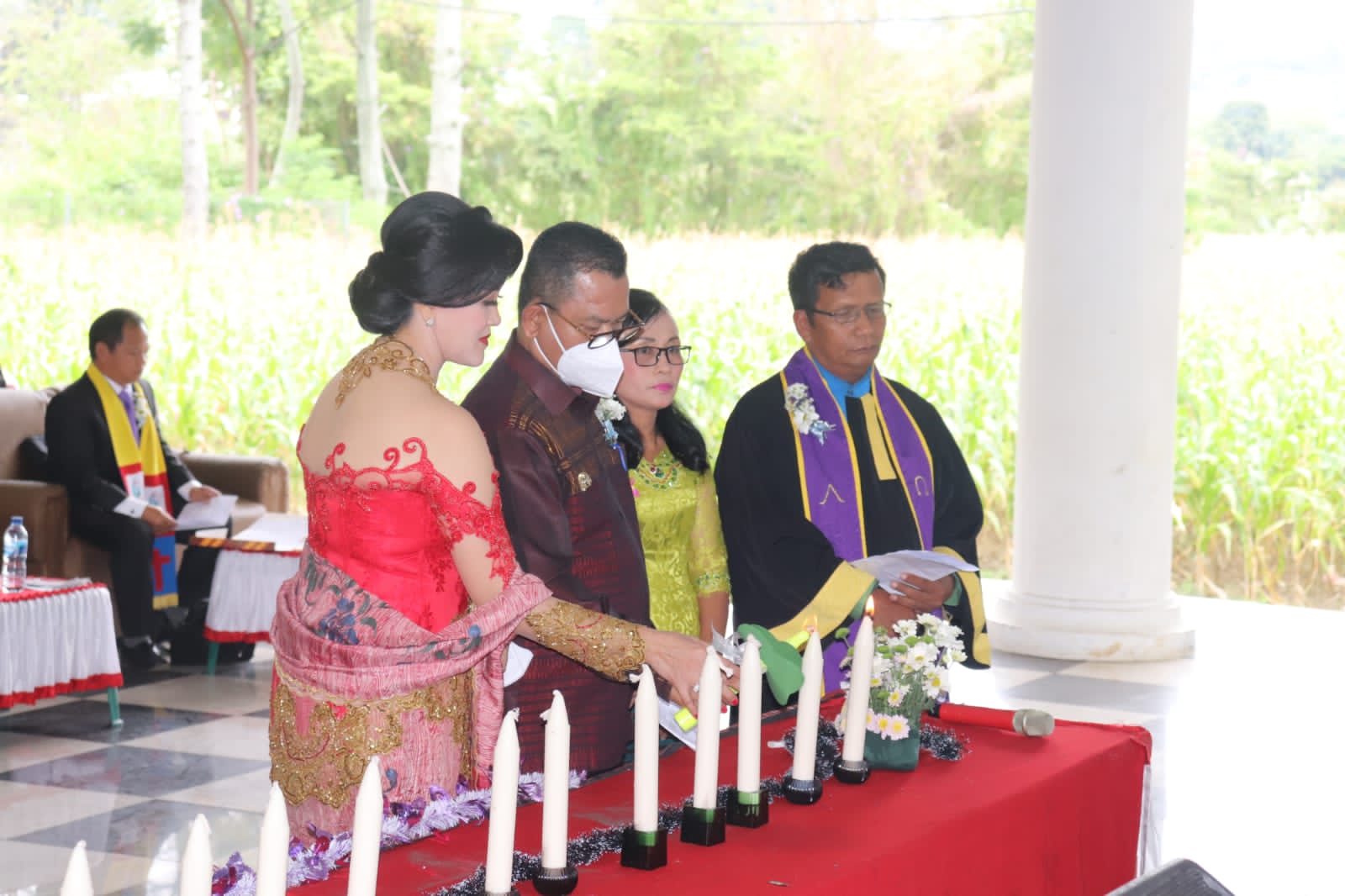 Bupati Toba Rayakan Natal Bersama Guru PAUD/TK, PKBM/SKB/LKP dan GSM Se-Kabupaten Toba