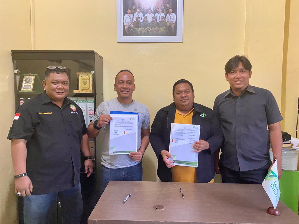 DD Waspada dan Gojek Mitra Kamtibmas MoU Penyaluran Infak Sedekah
