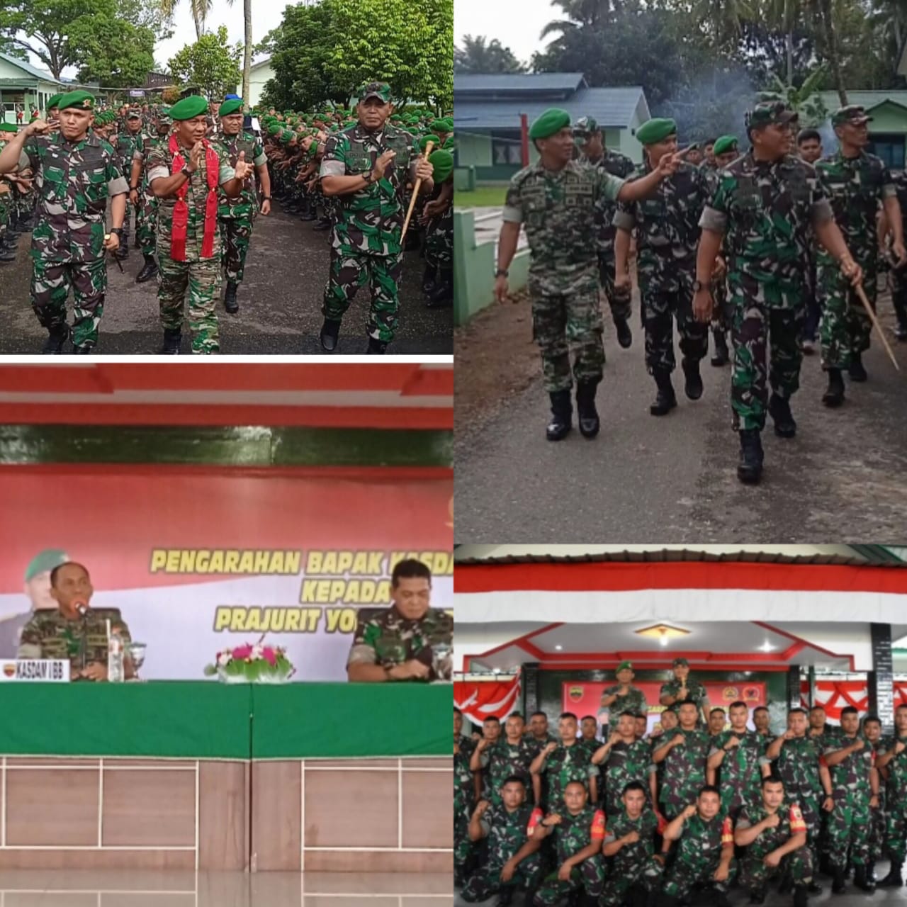 Beri Pengarahan,Kasdam I/BB Kunker Di Wilayah Kodim 0212/TS,