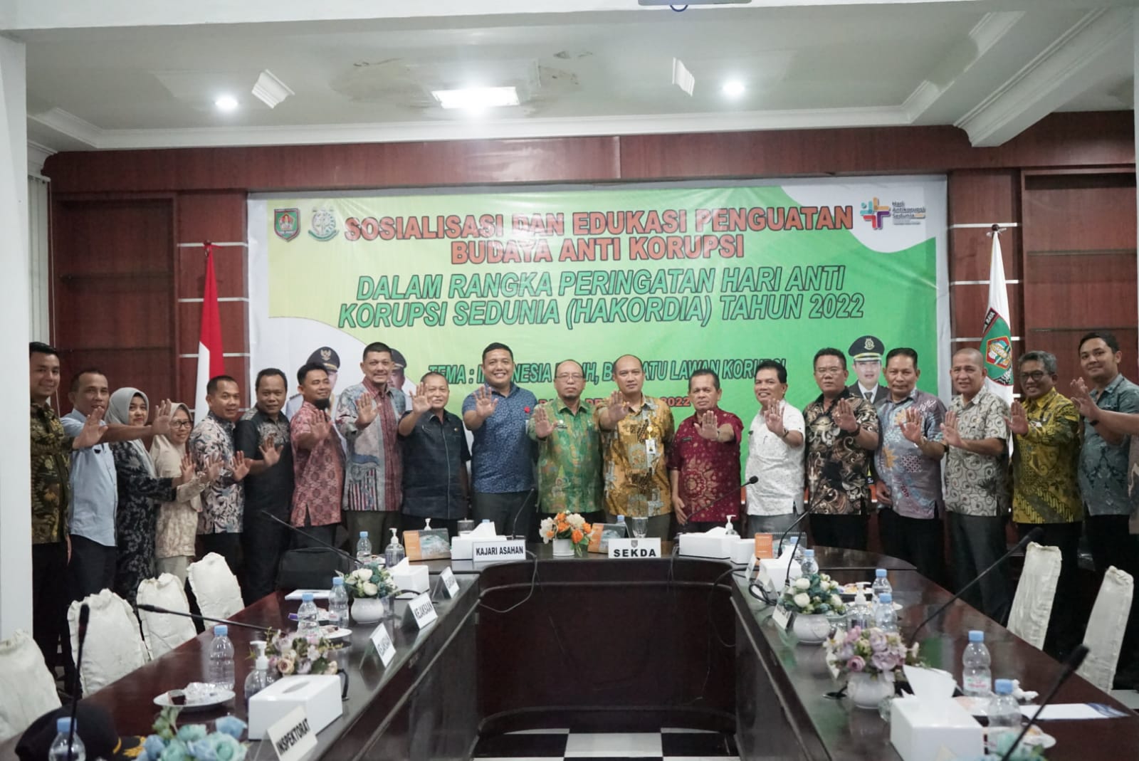 Sekda Kabupaten Asahan Buka Sosialisasi dan Edukasi Penguatan Budaya Anti Korupsi